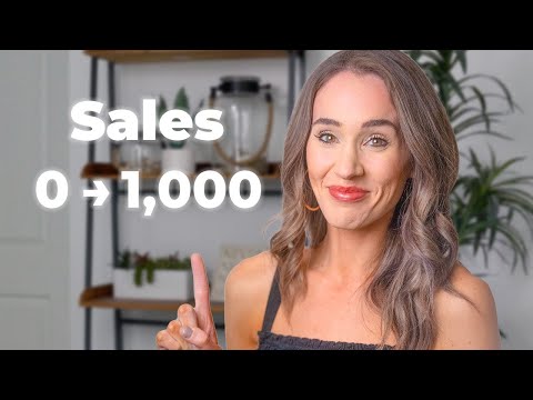How To Get Your First 1,000 Sales on Etsy in 2025