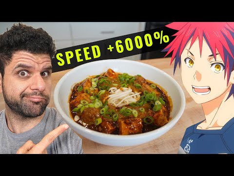 Yukihira's Mapo Tofu BUT FASTER