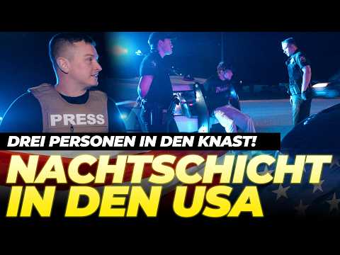 Drei Festnahmen & eine Waffe | Nachtschicht mit US Cops