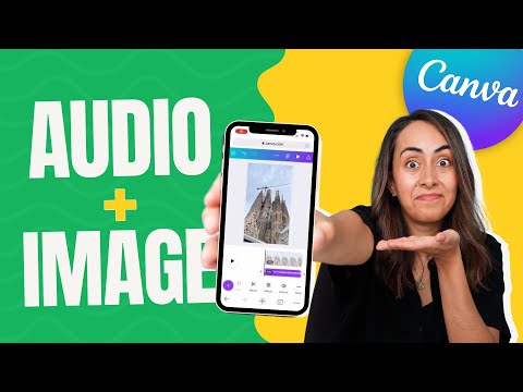 How to Add Music to a Photography 🎶🖼️🎶[FREE in Canva]