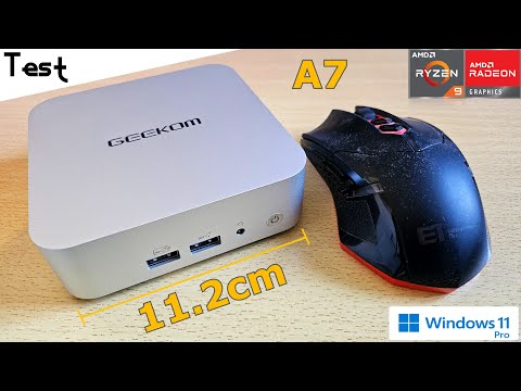 "Test" Un mini PC assez PUISSANT pour TOUT FAIRE 🤩 "GEEKOM A7"