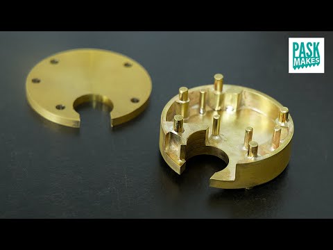 Making a Brass Padlock - This will be a Challenge - Part 1