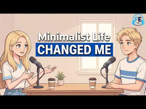 English Podcast for Easy Conversation Practice | How to Live a Minimalist Life | English Learn