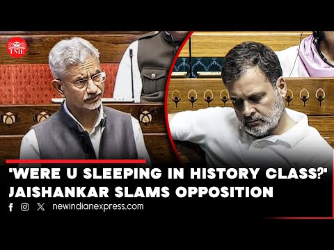 Foreign Affairs Minister Jaishankar makes 'China Guru' jibe at Rahul Gandhi