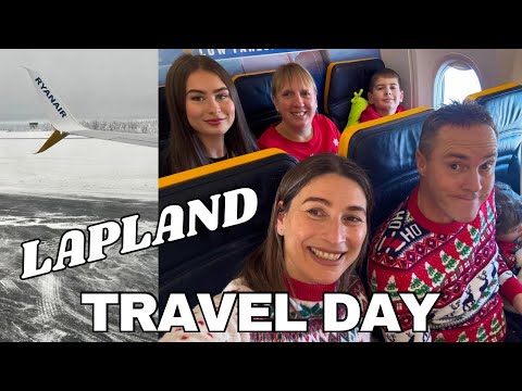 Flying To LAPLAND | Travel Day Vlog
