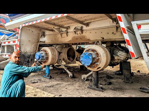 Hino Truck Rear Suspension System Broken Trunnion Shaft New Rebuilding & Bushings | Trunnion Shaft 