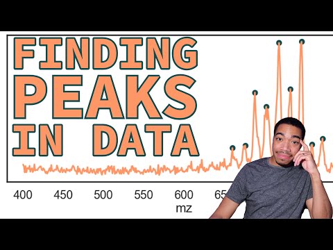 2 Methods to Find Peaks in Mass Spectrometry Data Using Python