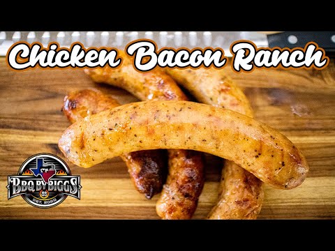 Wow! You Won't Believe How Easy It Is to Make Delicious Chicken Bacon Ranch Sausage!