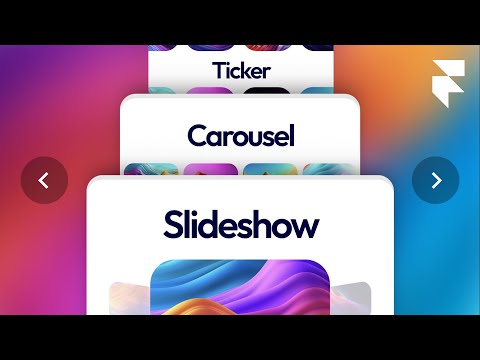 Master Carousels in Framer (Slideshow, Ticker & Carousel)
