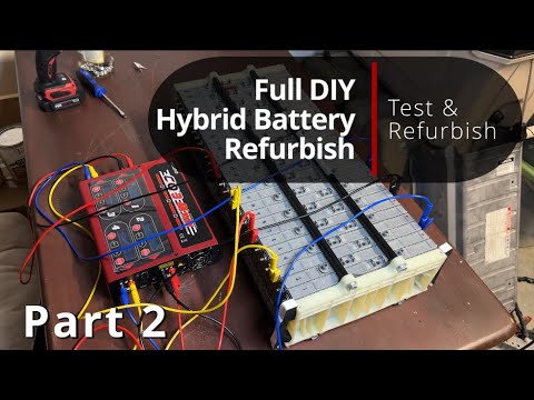How to Refurbish Your Toyota Hybrid Battery | Full DIY Series