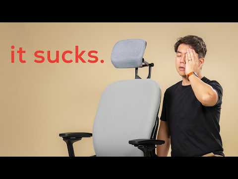OfficeLogixShop's Leap Headrest is BAD and they're trying to kill this video to hide it.