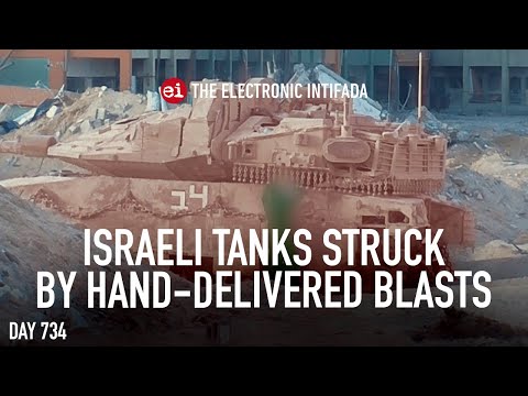 Israeli tanks struck by hand-delivered blasts, with Jon Elmer