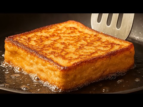 The Fastest Breakfast Ever! I've Never Had Such Fluffy and Delicious French Toast!