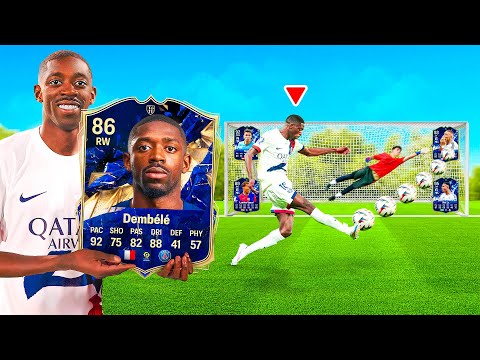 I Challenged Ousmane Dembele to A Football Competition