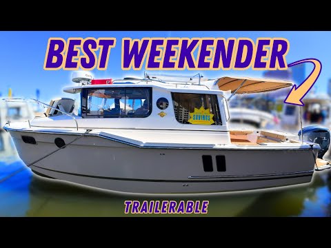 The BEST Weekender Boat of 2025!! | The Palm Beach Boat Show