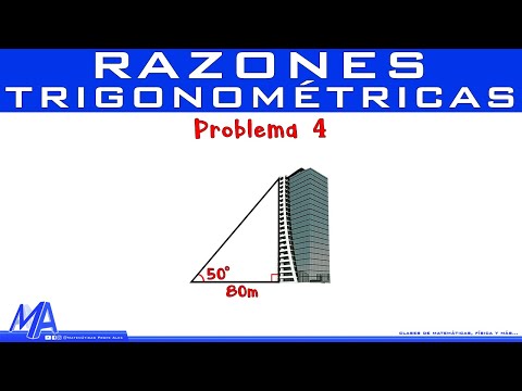 Razones trigonométricas | Solución de problemas | Ejemplo 4