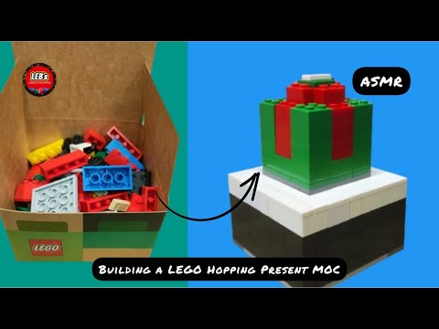 Building a LEGO Hopping Present MOC (ASMR Building) 