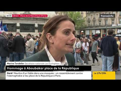 Aboubakar : "Certains politiques sont incapables de parler de meurtre islamophobe" Marine Tondelier