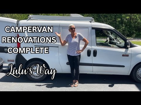CAMPERVAN RENOVATIONS COMPLETE: LULU'S WAY