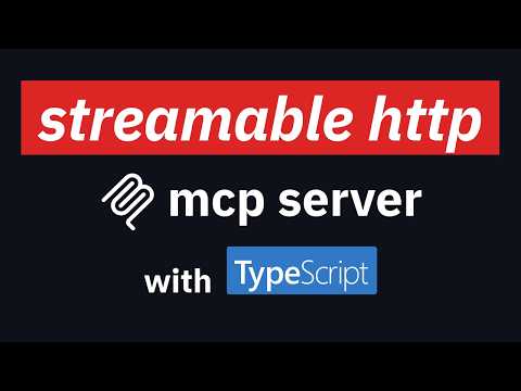 Build A Remote MCP Server With TypeScript (Streamable HTTP)