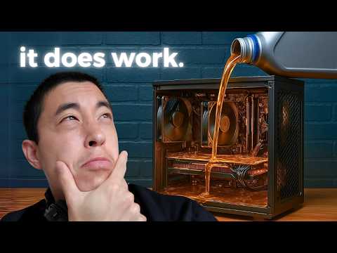 Why isn't Motor Oil used to cool down PCs?