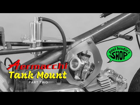 Aermacchi Tank Mount - part 2 // Paul Brodie's Shop