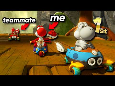 When there is only ONE Path to Victory... | Competitive Mario Kart 8 Deluxe