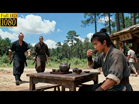 A young man drinking tea in a teahouse is actually a top master with peerless kung fu skills.