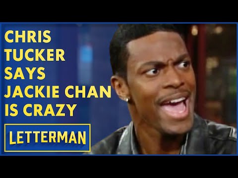 Chris Tucker Says He Did Jackie Chan's "Rush Hour" Stunts | David Letterman