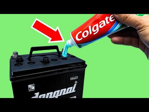 🔥🔥Your battery will last forever!This Genius Trick Revives Old Batteries Like New! 😱🔋