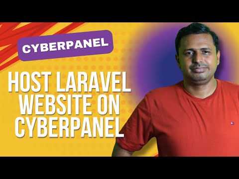 How to Host Laravel Website on CyberPanel | Upload Laravel web/application on CyberPanel full video