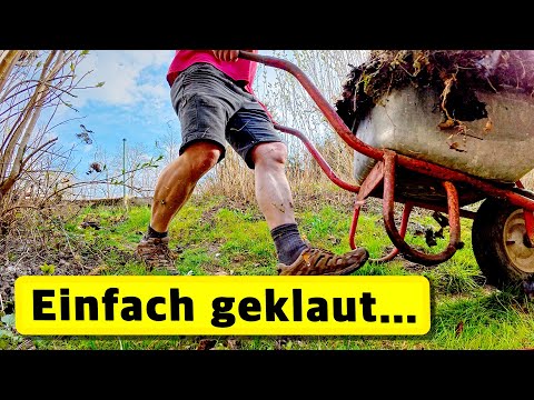 Stealing compost from your neighbor?! My trick for free soil!