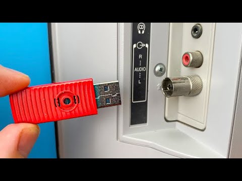 Insert a USB drive into your TV and watch all the world's channels! Satellite TV!!!