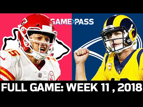 Kansas City Chiefs vs. Los Angeles Rams Week 11, 2018 FULL Game: The Greatest MNF Game Ever?