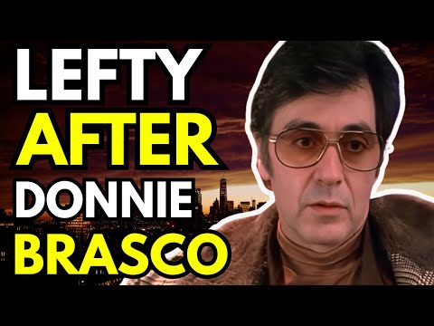 What did the REAL LEFTY do AFTER Prison following DONNIE BRASCO operation?