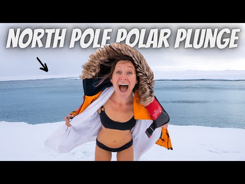 WE MADE IT TO THE NORTH POLE (polar plunge!)