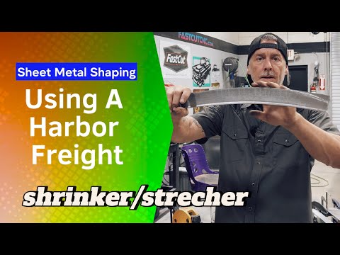 How to Shape Sheet Metal For your Project car Using Harbor Freight Tools