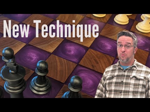 Can you DUPLICATE this $700 EPOXY Chess Board?