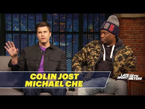 Colin Jost Talks About a Sketch Michael Che Begged Him Not to Do