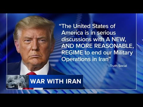 Trump says US dealing with a 'whole new set of people' in Iran
