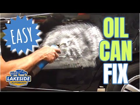 Easy Oil Canning Fix w/ Simple Tools