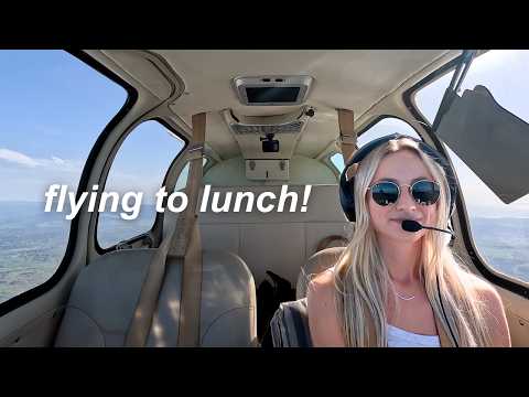 A Perfect California Flying Day! Flying Up the Coast to Lunch