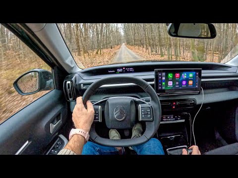 2025 Citroen C3 (1.2 100 hp) | POV Test Drive #2290 Joe Black