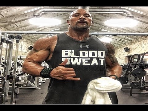 Dwayne"The Rock" Johnson Workout 2017