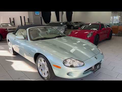 2000 Jaguar XK8 convertible walk around video ￼