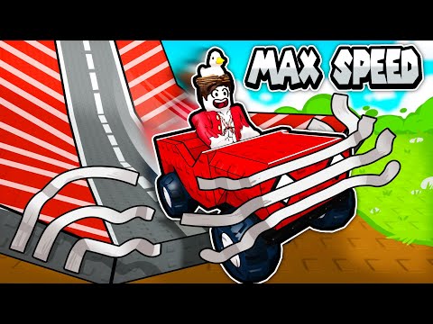 I hit MAX SPEED and BEAT Roblox Duct tape challenge