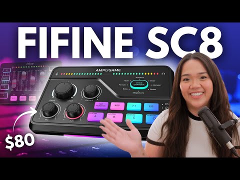 Fifine SC8: The Best BUDGET Mixer Just Got a Whole Lot BETTER | Fifine SC8 vs SC3