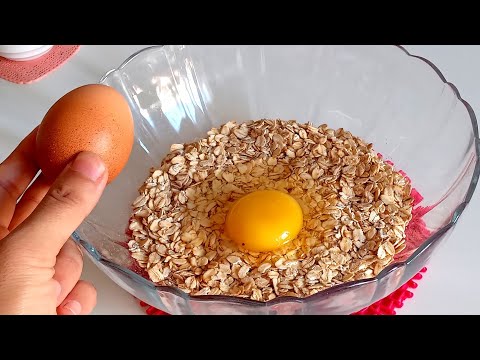 عندك الشوفان و2 بيضات ⁉️ حضري هاد الوصفة الصحية واللذيذة