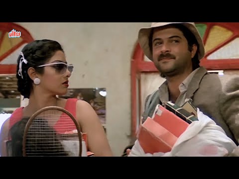 ऊपर चले आपको अपना कमरा दिखा दू - अनिल कपूर, श्रीदेवी - Mr India Movie Scene