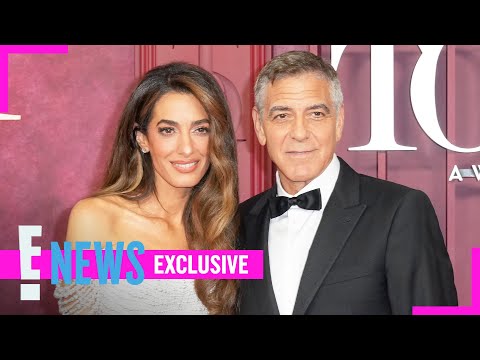 George Clooney Shares Rare Update on Kids Ella & Alexander | Tonys 2025 | E! News